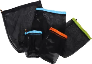 1 Set Travel Clothes Drawstring Bag Outdoor Camping Mesh Storage Sack for Lightweight Polyester Compact Design for and Use