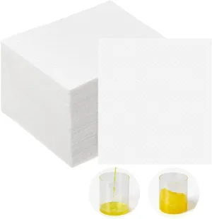 100 Pcs Vomit Absorbent Pad Disposable Vomiting Paper Bulk for Vomit Bags, Buckets, Car Motion Sickness, Morning Sickness, Nausea, Emesis, Can Hold 18.6 Oz/ 550 ml