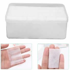 1000Pcs Manicure Nail Art Polish Remover Lint Free Cleaner Wipe Cotton Pads Paper