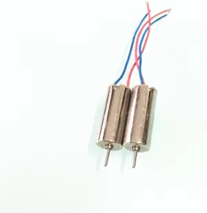 10Pcs 614 Coreless Motor 6x14mm 3.7V 55000RPM Magnetic Mini Motor For Helicopter Airplane Robotic