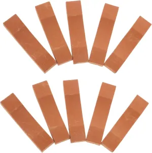 10pcs Miniature Brick Models Arched Bricks for Boys and Girls Crafts Sturdy Landscaping Accessories for Creative Building and Fine Motor Skill Development