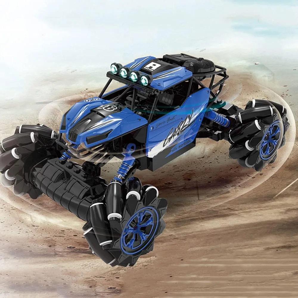 1:16 Four-Wheel Drive Car Charged High-Speed Car Lateral Drift Car Climbing Car Light and Music Off-Road Car Remote Control Car Rampage Racing