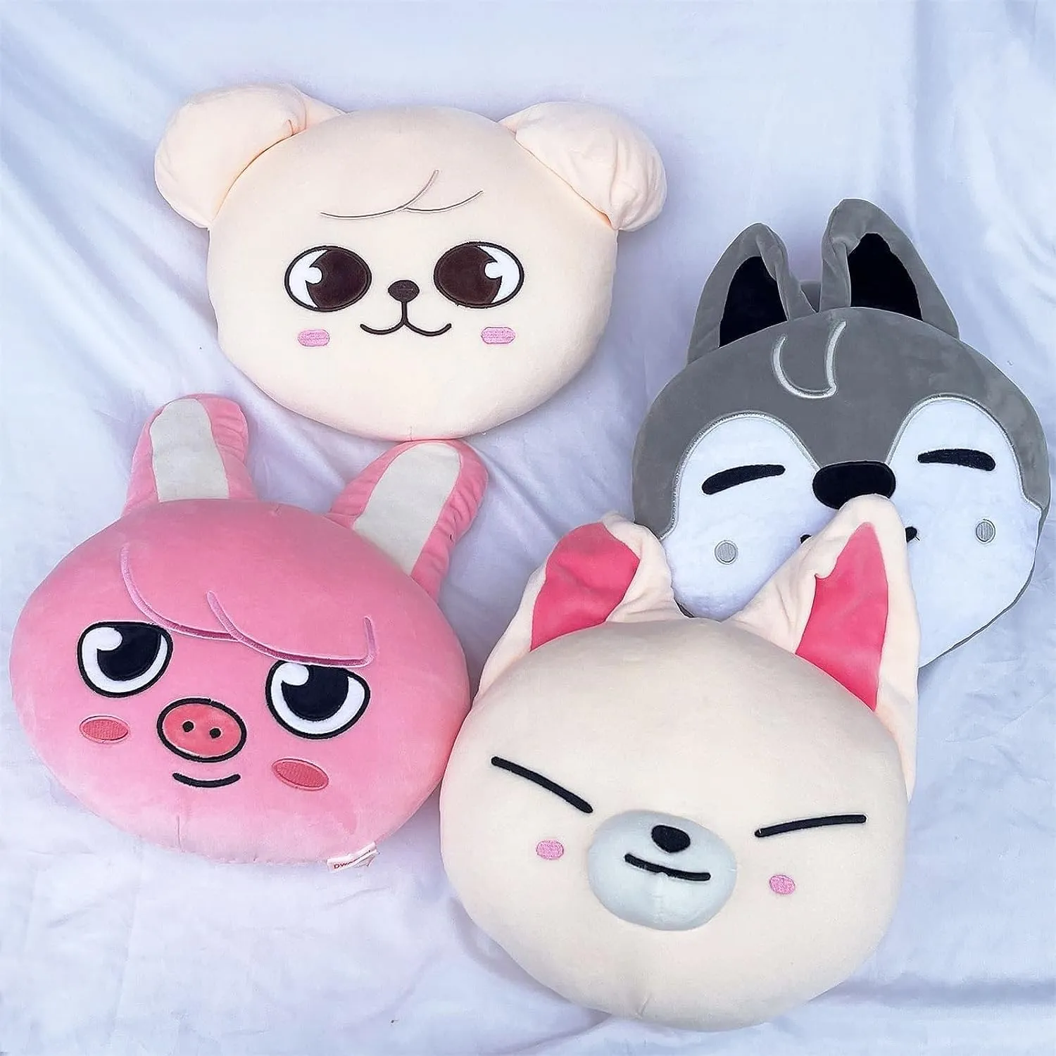 11.8 Inch Cute Anime Plush Decorative Pillow Soft Cushions Home Sofa Decoration, Creative Cartoon Plush Toy Gift Toys for Kids Fans Stay (Seungmin-puppym)