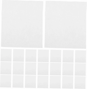 1200pcs Embroidery Cosmetic Pad Salon-Grade Exfoliating Facial Pads Makeup Removal Soft Non-Woven Rectangular Professional Beauty Supply