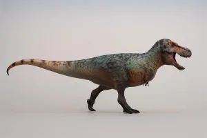 1:35 Scale Tyrannosaurus Rex Figure PVC Animal Model (Blue)