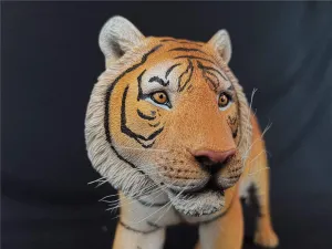 1:6 Scale Bengal Tiger Figure Panthera Resin Model Realistic Wild Animal Collection Gift Party for Adult
