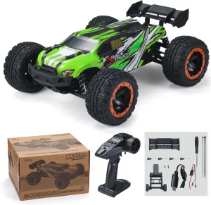 1602 Remote Control Car 1:16 Scale 4X4 Brushless Fast RC Cars for Adults, High Speed 45 KPH, Hobby Electric Off Road Racing, 4WD All Terrain Off Road Truck