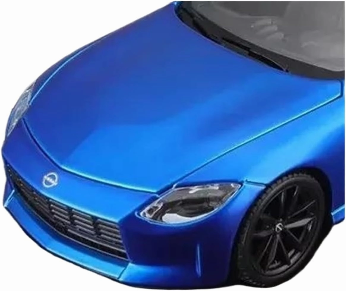 1 24 for Nissan Z Alloy Miniature Diecast Car Model Sports Alloy Luxury Vehicle Ornaments Kids Toys Car Motor Vehicles Toys(Yellow)