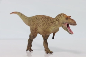 1:35 Scale Daspletosaurus Figure Tyrannosauridae Sturdy Dinosaur Animal Collection Realistic PVC Model Home Decoration Gift for Adult (Green)