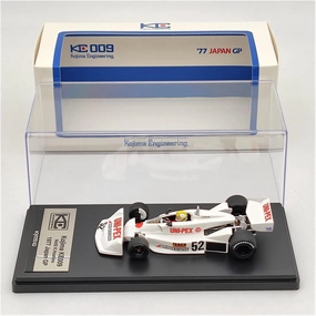 1 43 for Kojima KE009 1977 Japan GP #52 K.Hoshino Simulation Racing Car Model Diecast Limited Collection for Home Décor