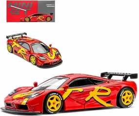 1/64 Alloy Racing Car for MclarenF1GTR 1996 Vehicle Die Cast Adult Collection Model