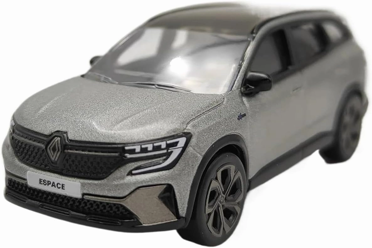 1 64 for Renault Espace E-tech Full Hybrid Simulation Alloy Car Model Collection Toy Display Ornament Motor Vehicles Toys