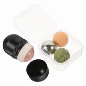 1set Jade Facial Roller -aging Massage Tool for Skin Care Improve Circulation Reduce Puffiness for Mom Wife Elderly Reusable Beauty Roller for