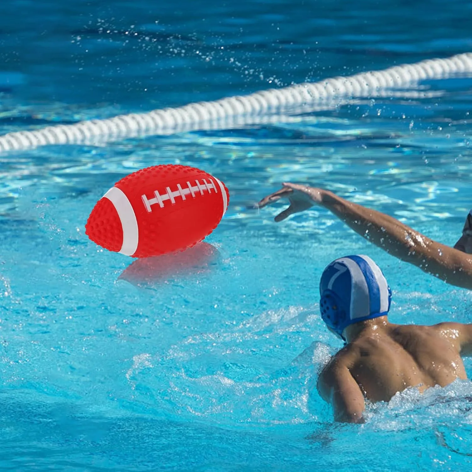 2 Pcs Swimming Pool Football Football Swimming Pool Football for Swimming Pool Underwater Ball Waterproof Sports Football