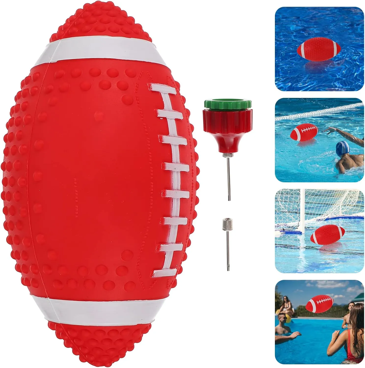 2 Pcs Swimming Pool Football Football Swimming Pool Football for Swimming Pool Underwater Ball Waterproof Sports Football