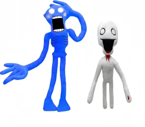 2 Siren Head Plush Shy Man Horror Interactive Surprise Toy (Blue)