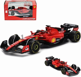 2023 1/43 SF23#16 Alloy Racing Car for Scuderia Ferrari 1:43 SF23 Leclerc Signature Die cast Adults Model Car Display Ornaments Collection
