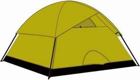 2/4 Person Camping Tent, Lightweight & Waterproof, Easy Setup, Ideal for Backpacking, Hiking, and Outdoor Adventures with Rainfly Protection