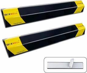 2 Pcs Heavy Duty Parking Aid, 18" Parking Stopper for Garage Protects Garage Walls and Car, Parking Gadgets Easy to Install, 2 Packs