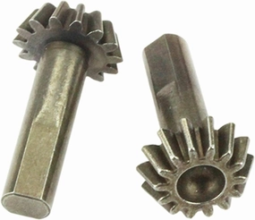 2PCS Metal Bevel Gear 2.4G High Speed Racing Car Model Toy Parts for WLtoys 104001 Spare Part Accessory
