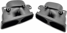 2X Exhausts Pipes Compatible for Benz -Brabus -AMG C63/S W204 S W205 W212 W213 W222 C205 2015-2018 Car Quad Exhaust Muffler Tips Tailpipe
