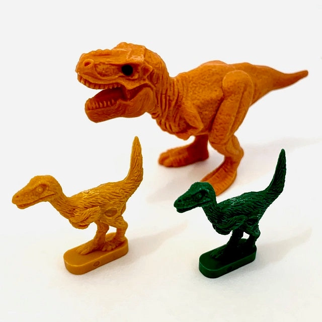 38307 IWAKO DINOSAUR SERIES 1 ERASER CARDS-10 CARDS
