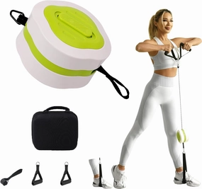3 Speed Adjustable Resistance Fitness Pump, Dumbbell Rowing Machine, Home Comprehensive Training Equipment, Tension Pump, Arm Strength Device Duitable for Home Fitness