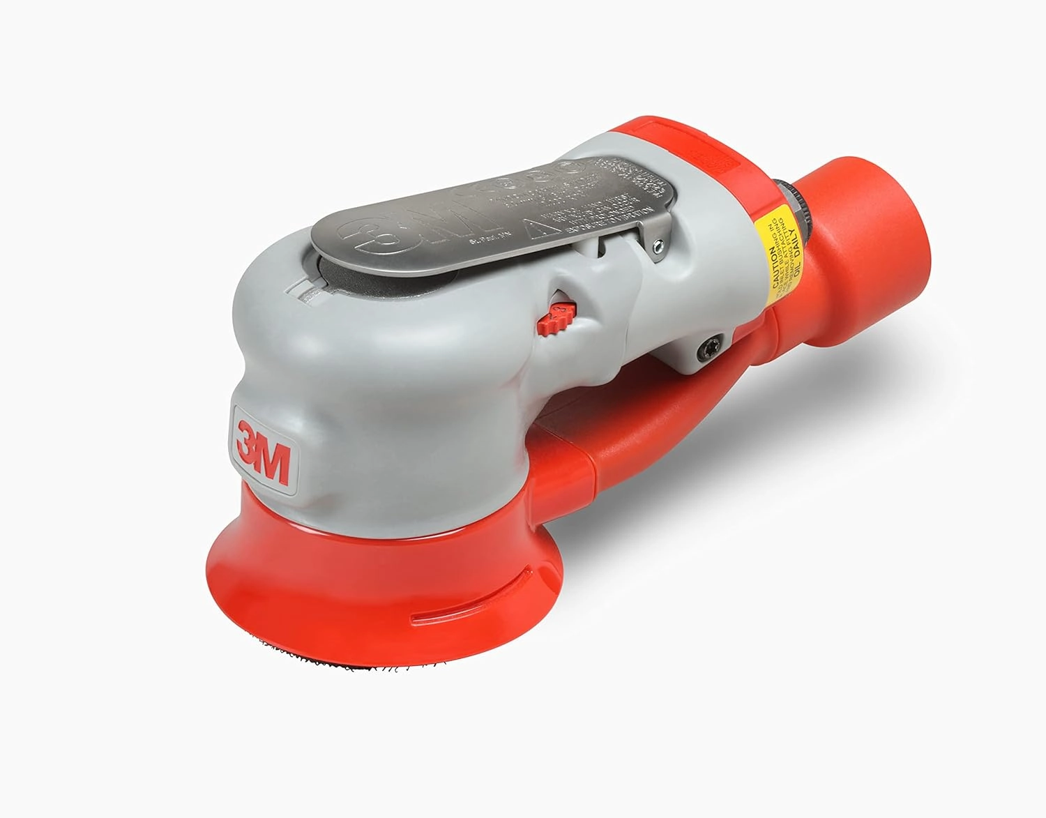 3M Elite Central-Vacuum-Ready Random Orbital Sander - Pneumatic Palm Sander - For Wood, Composites, Metal - 3 " x 3/16 " Orbit - 28503