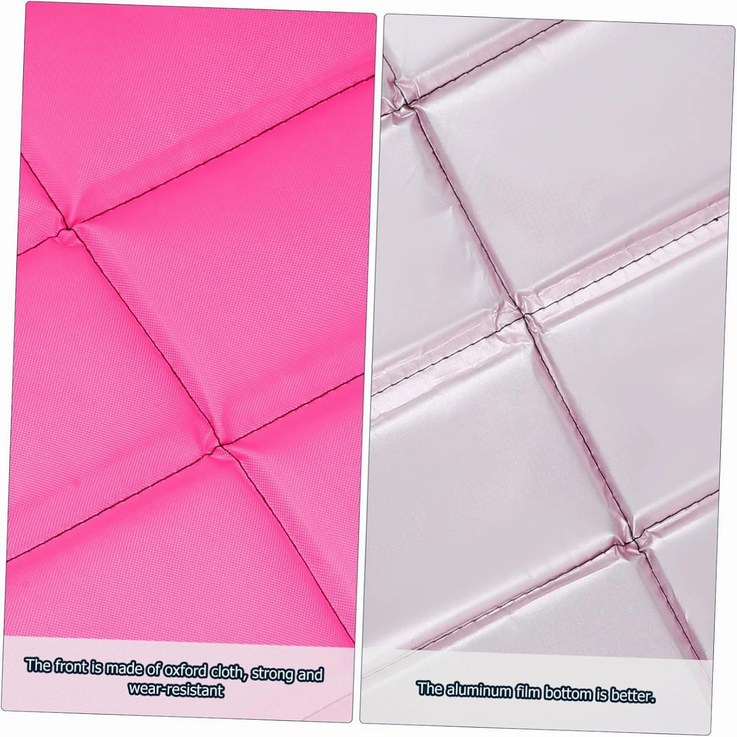 3sets 2 Pcs Outdoor Foldable Sitting Pads Seat Cushions for Hiking Camping Picnic and Sports Events Comfortable Ground Mats for Sitting 2pcs*3