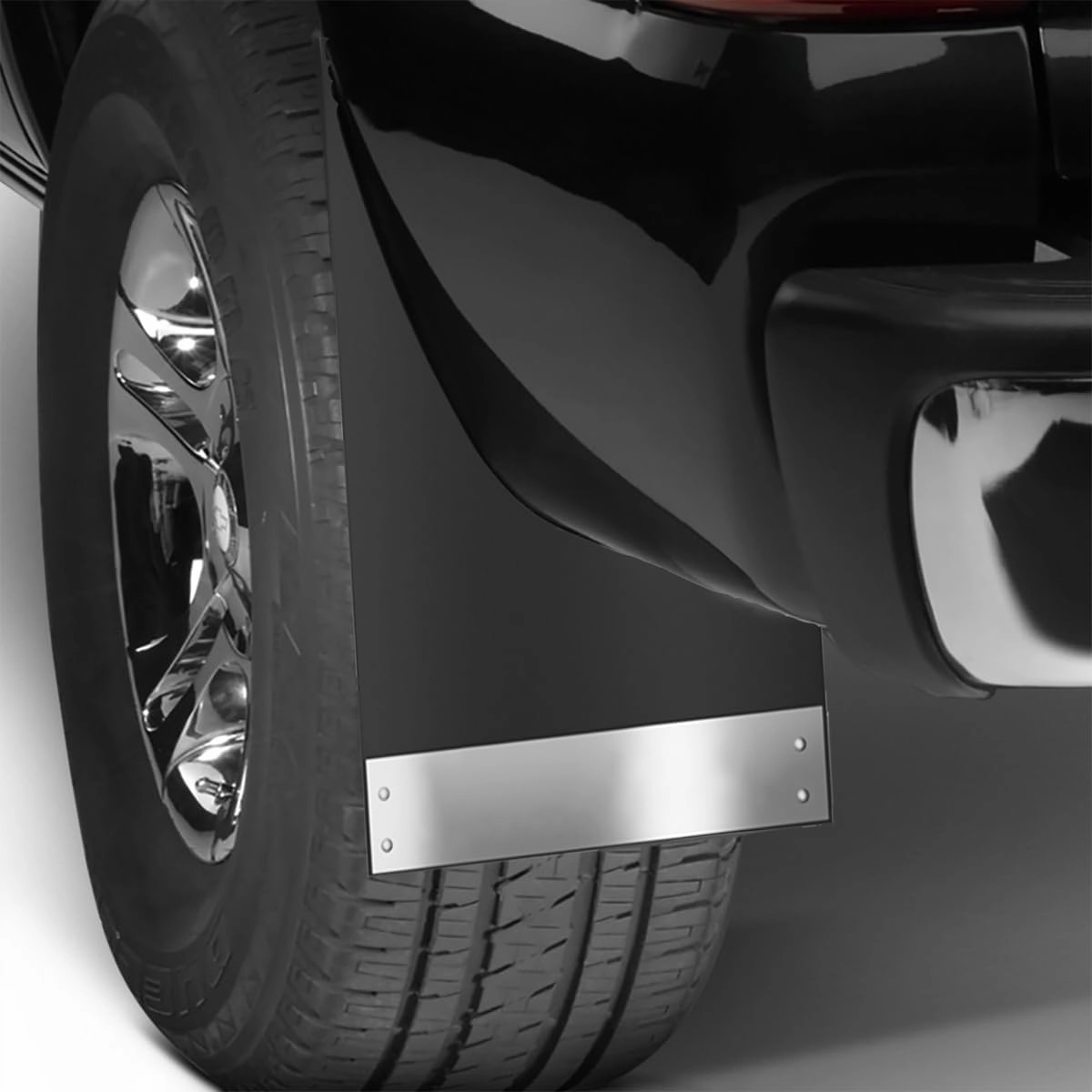 4PCS Universal Mud Flaps Splash Guards Car Mudguard with Night Reflectors Mudflaps and Accessories Set, Front and Rear Protection for Trucks Cars SUVs Vans (Black)