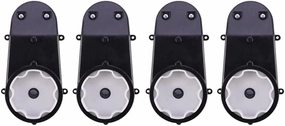 4X RS390 Electric Motor Gearbox 6V 18000RPM Car DC Motor Gear Box For Kids Car Toy| | -