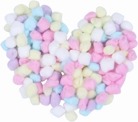 500g Pure Cotton Face Wash Cotton Balls Bulk Rounds for Makeup Soft Absorbent Reusable Ideal for Beauty Salon Home
