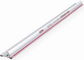 60001 Precision Safety 30" Laser-Trued Steel Tip Straight Edge, Super-grade Anodizing for a Good Lifetime Appearance and Function, Embedded Steel Edge to Resist Wear
