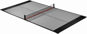 84 in x 44 in Midsize Foldable Indoor Size Table Tennis Conversion Top Ping Pong Tabletop with Net and Post Compact Size Lightweight Easily Fold Up 9mm Thick Playing Surface