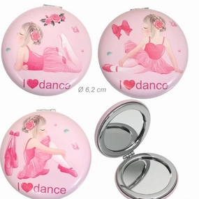 "I Love Dance" Compact Mirror