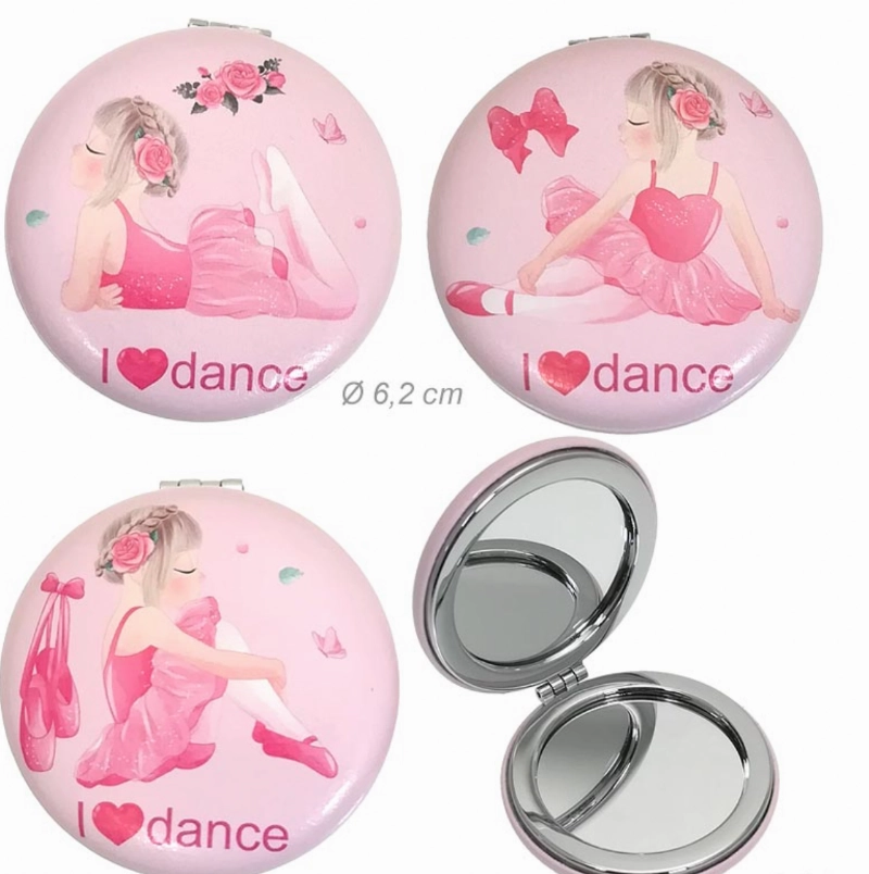 "I Love Dance" Compact Mirror