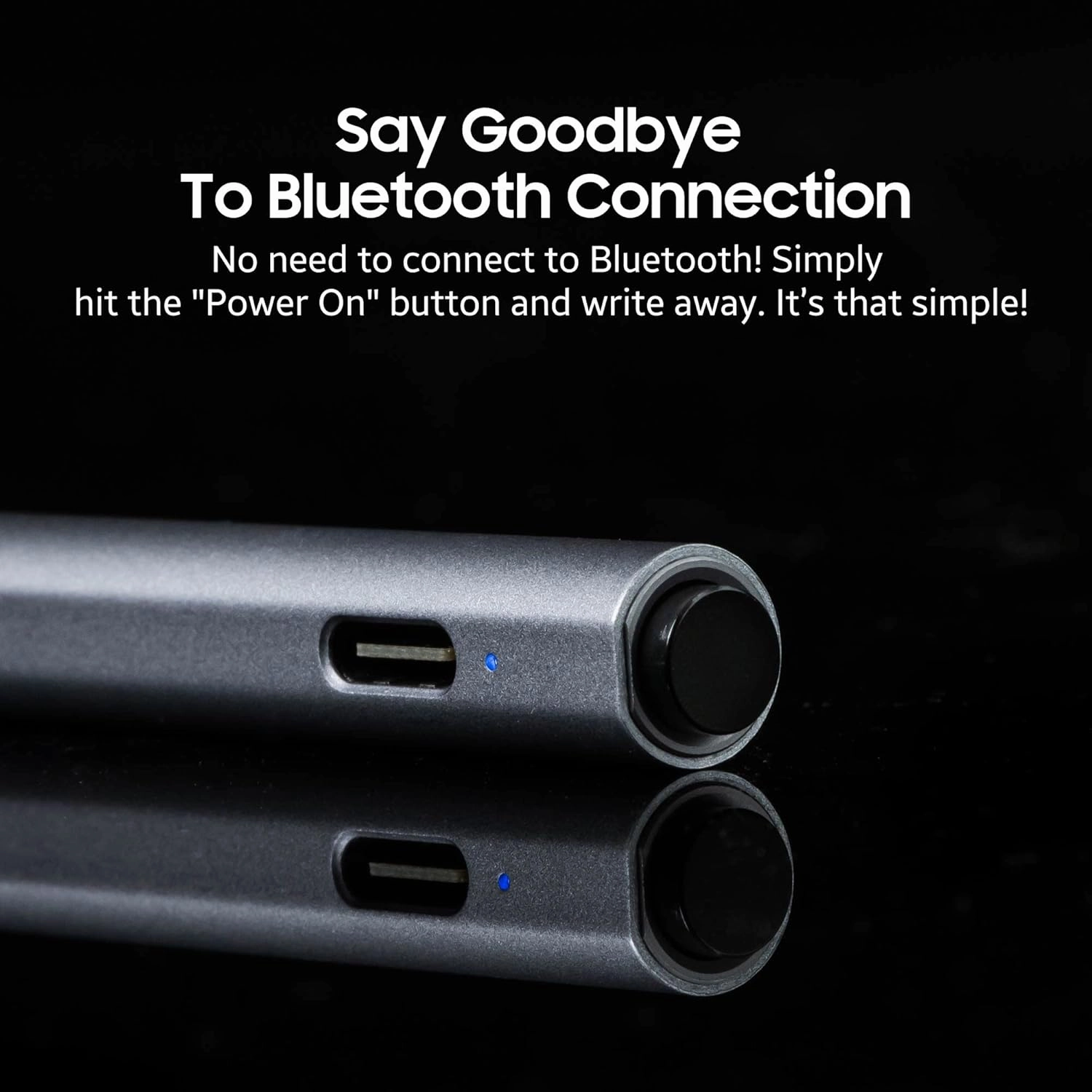Adonit Neo(Space Gray) Magnetically Attachable iPad Pen Palm Rejection Pencil for Writing/Drawing Stylus Compatible for iPad Air 4th/3rd gen, iPad Mini 6/5th gen, iPad 9/8/7/6th gen, iPad Pro 11/12.9"