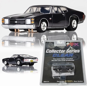 AFX 22087 Mega-G  1972 Chevelle SS454 Black HO Slot Car