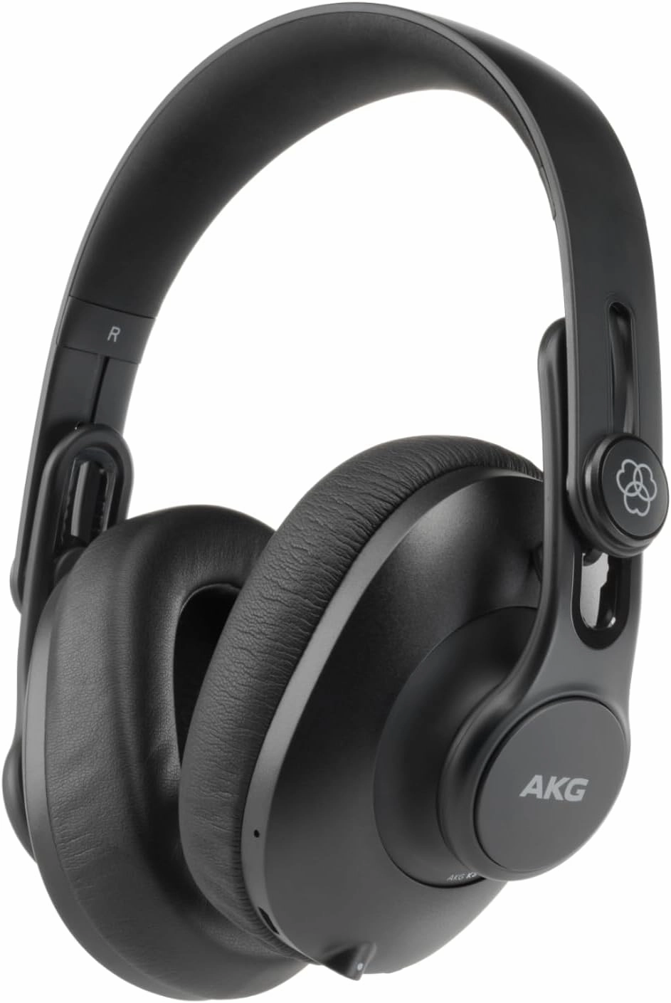 AKG Pro Audio K361BT Bluetooth Wireless or Wired, Over-Ear, Closed-Back, Light Weight, Foldable, Professional Recording Studio Headphones, Studio Monitor Mixing, Podcast, DJ Stereo Headsets, Black