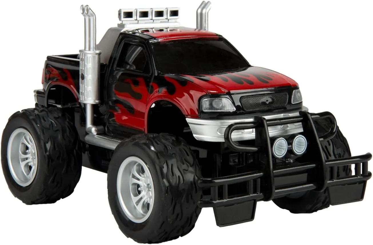 All Terrain Remote Control Extreme Sports Truck Rugged Off-Roader Toy Racing Car for Kids, Children, Teens