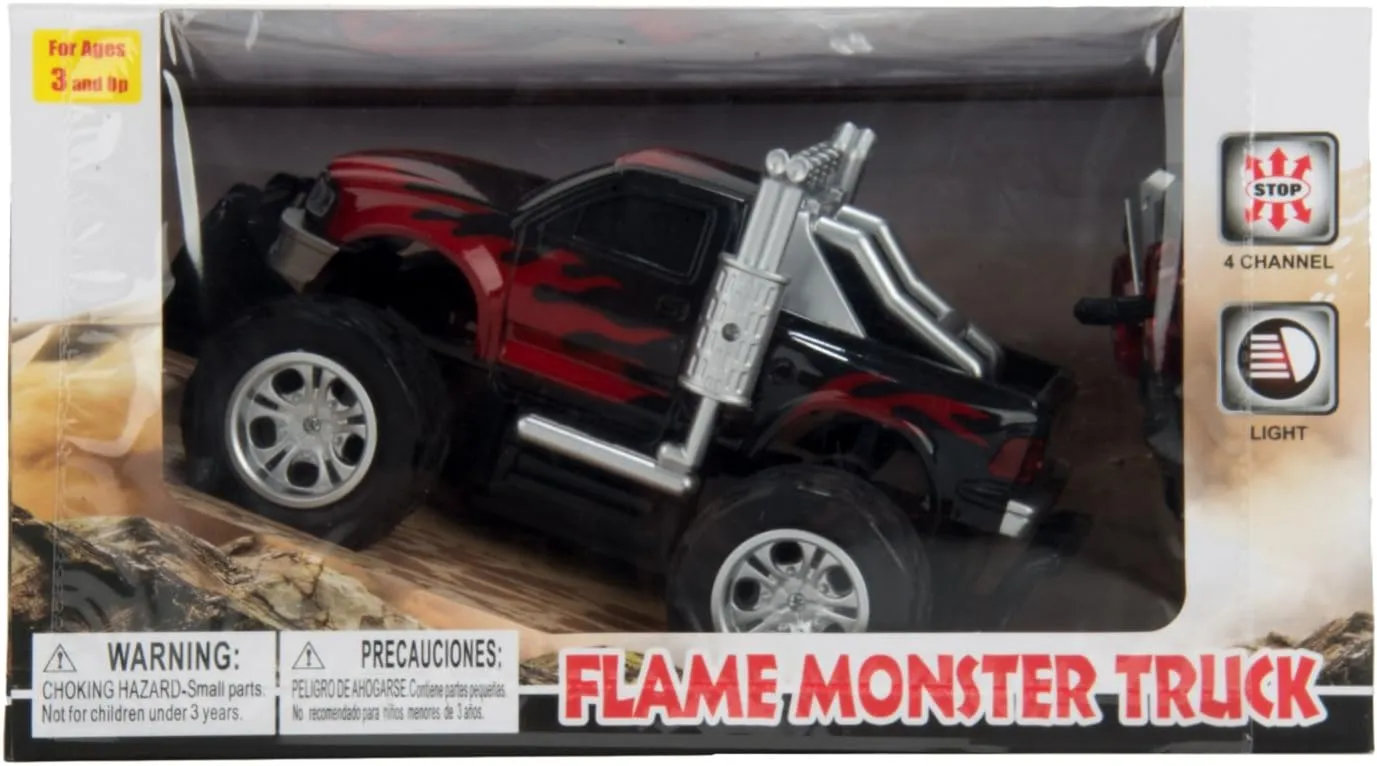 All Terrain Remote Control Extreme Sports Truck Rugged Off-Roader Toy Racing Car for Kids, Children, Teens