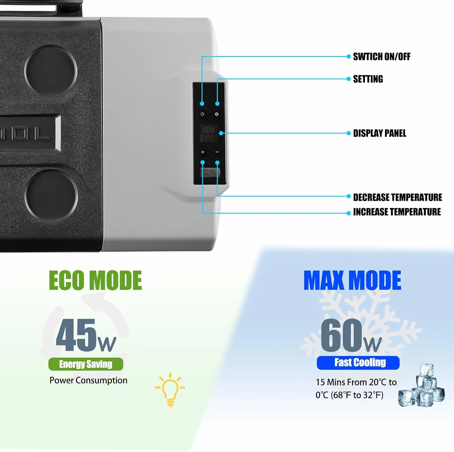 Alpicool Portable Refrigerator