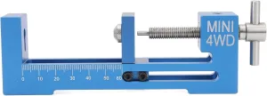 Aluminum Alloy Tire Installer for RC Mini 4WD Racing Cars - Resilient, Portable, Easy - to - Use DIY Tool for Tire Fitting and Replacement (Blue)