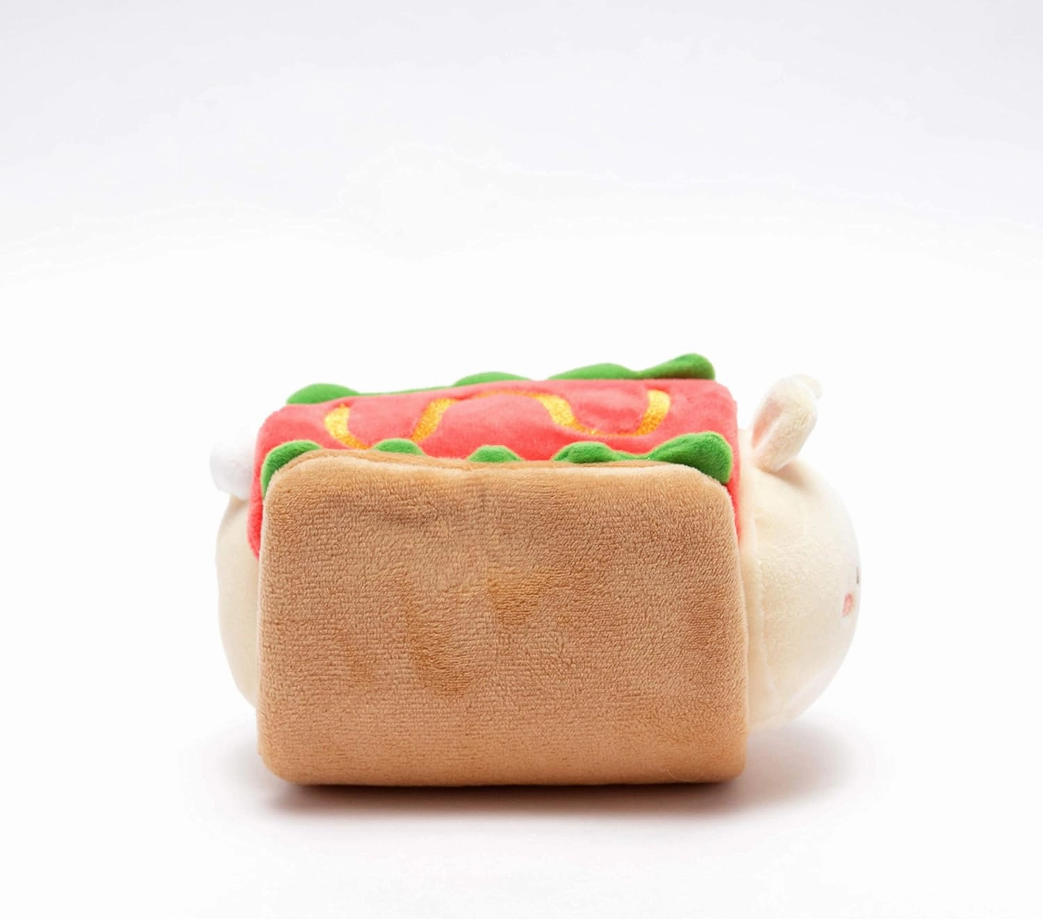 Anirollz Stuffed Animal Plush Toy – 3” & 6" Official Roll Blanket Outfitz Doll | Soft, Squishy, Warm, Cute, Comfort, Safe | Birthday Decorations Gift Hot Dog Pillow with Bunny Bunniroll