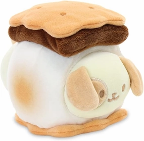 Anirollz Stuffed Animal Plush Toy – 6" Small Bakery Theme Outfitz Plush Doll | Soft, Squishy, Warm, Cute, Comfort, Safe | Birthday Gift Pillow with Puppy Dog in S'More Puppiroll