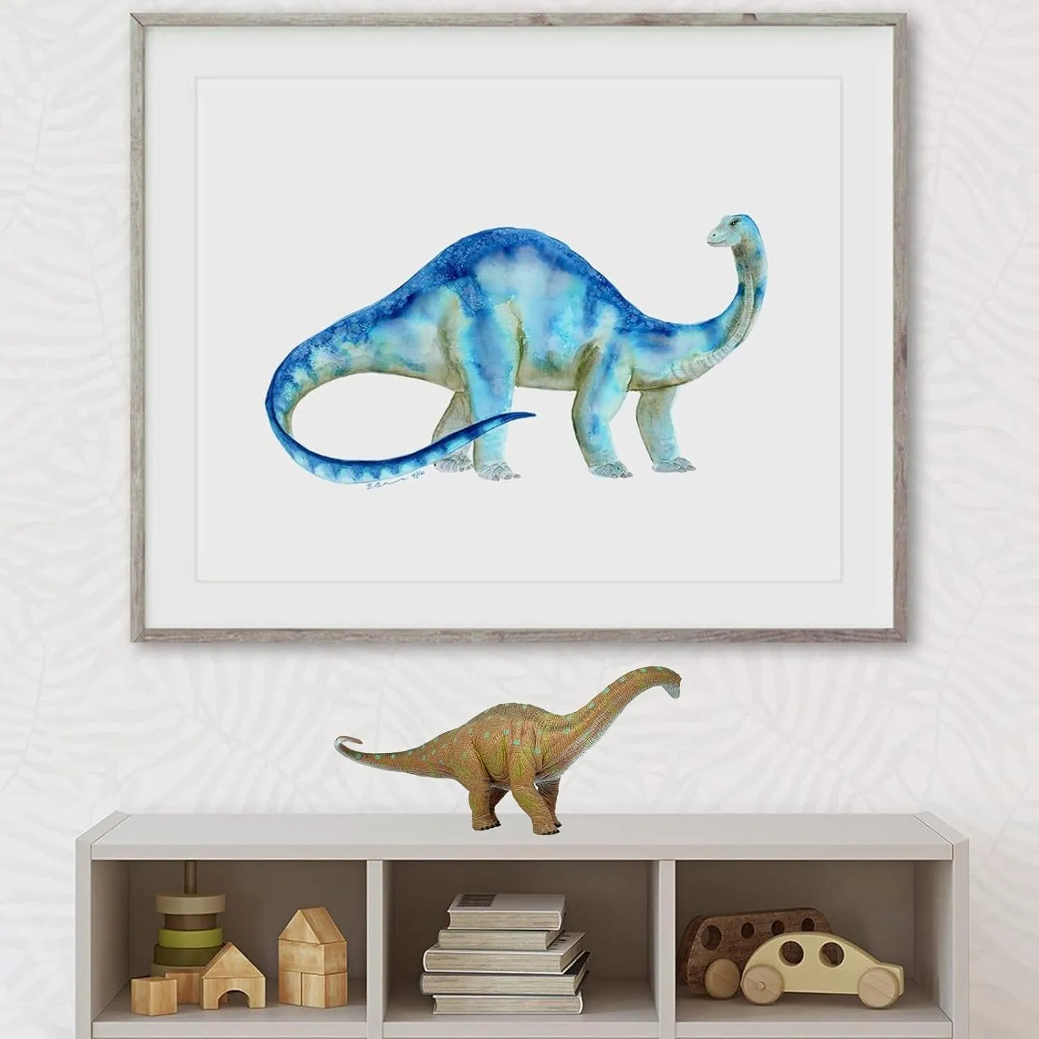 Apatosaurus (Brontosaurus) Dinosaur Toys Dinosaur Figurine Dino Model Toy for Boys and Girls 3-12 Years Old-Big Size