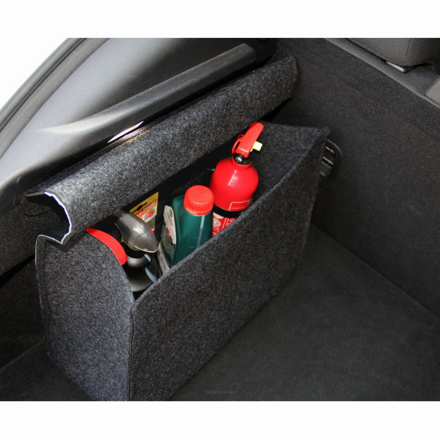 Arco Design Car Trunk Organizer Bag, 46x20cm, B-LUX Racing, Durable Storage Solution