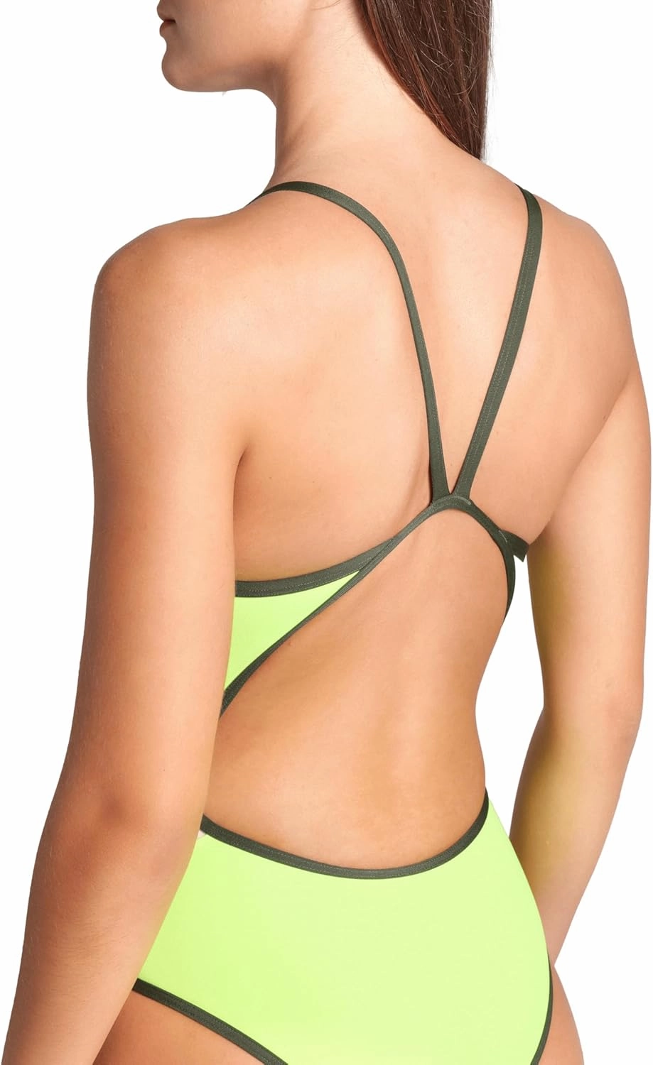 ARENA Women's Icons Solid Sports Swimsuit Super Fly Back Racing Training Competitive Swim Bathing Suit Athletic Swimwear