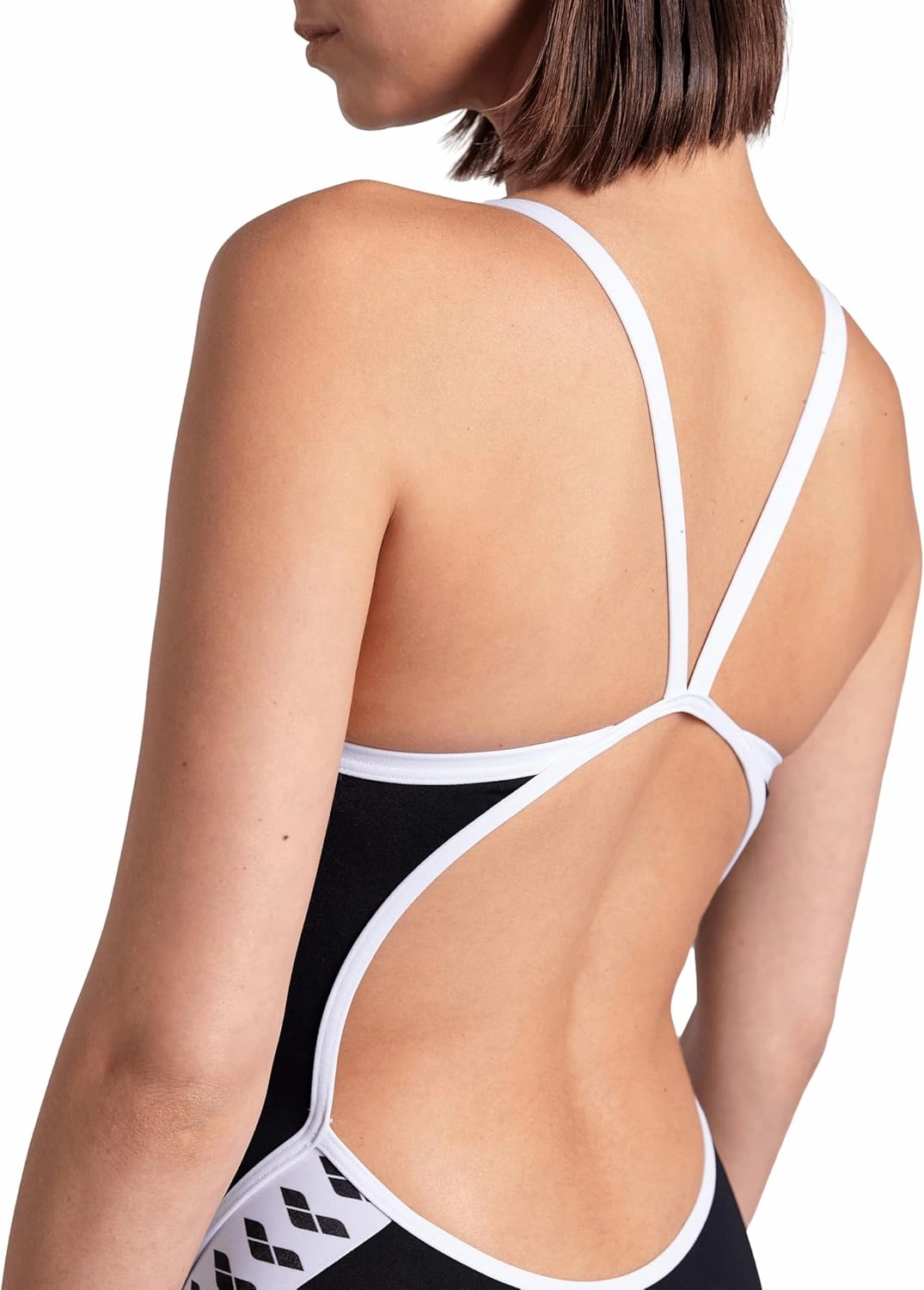 ARENA Women's Icons Solid Sports Swimsuit Super Fly Back Racing Training Competitive Swim Bathing Suit Athletic Swimwear