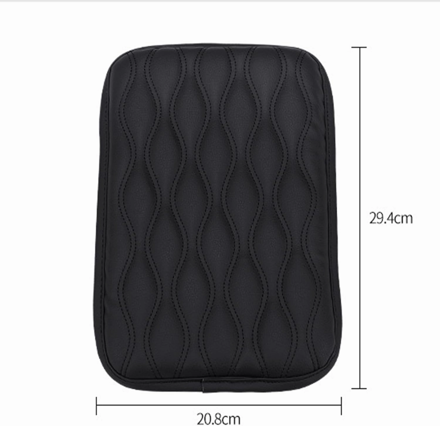Automobile Armrest Covers for Lamborghini Gallardo/Islero/Jalpa/Jarama/Miura/Murciélago/Urraco, Center Console Armrest Box Booster Cushion, Auto Console Pad, Interior Accessories,E-Beige
